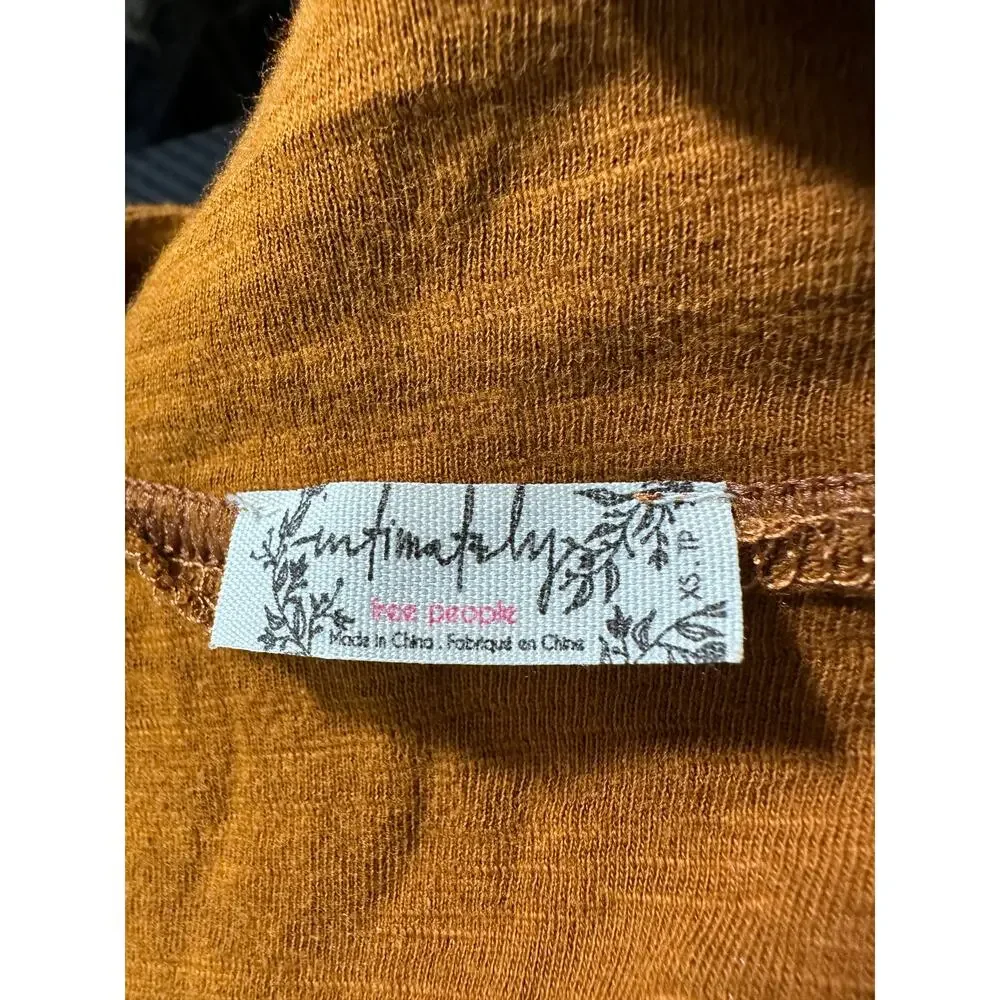 Free People Intimately Until Now Cardigan Boho Chic Maxi Length Sz XS Oversized - Picture 5 of 15